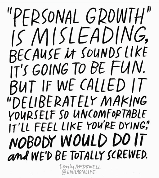 one of the best personal growth quotes